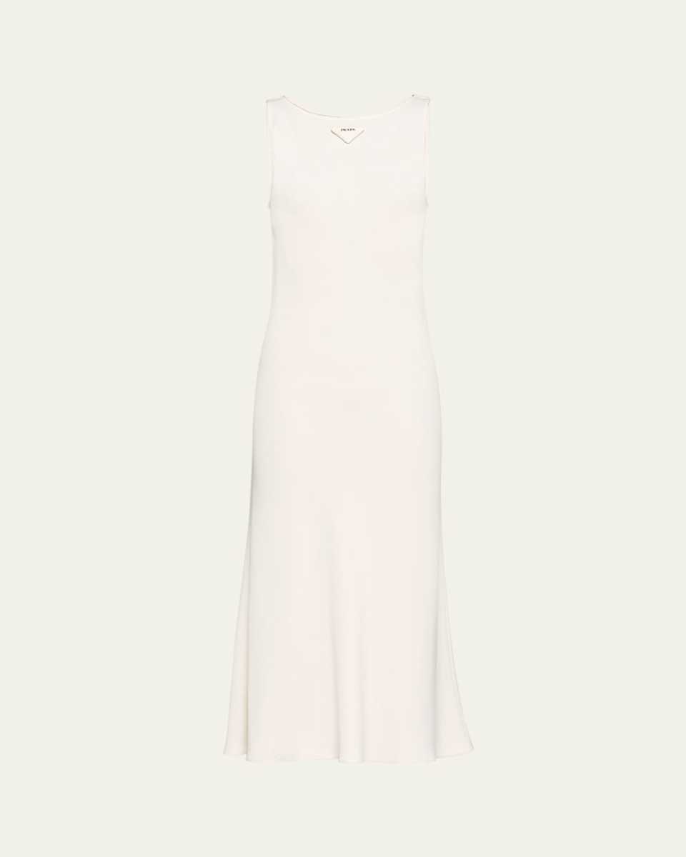 Sleeveless Sable Midi Dress